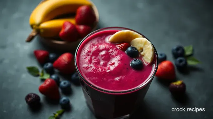 Vibrant Beet & Berry Smoothie: A Wholesome Morning Boost