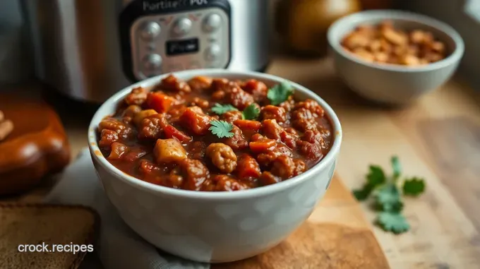 Weeknight Winner: Instant Pot Chili