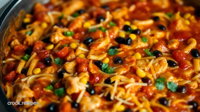 Zesty Chicken Mexican Casserole Delight