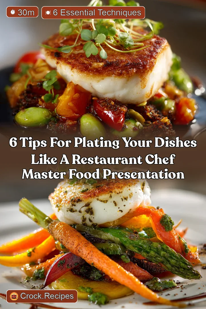 6 Tips for Plating Your Dishes Like a Restaurant Chef Master Food Presentation