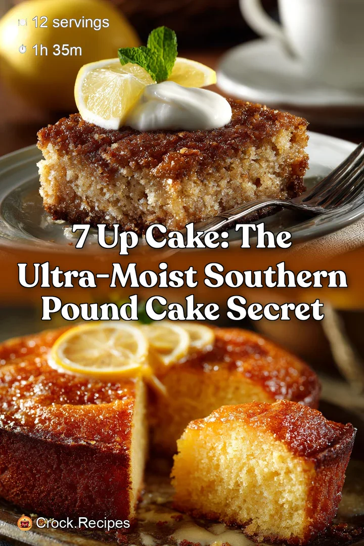 7 Up Cake: The Ultra-Moist Southern Pound Cake Secret