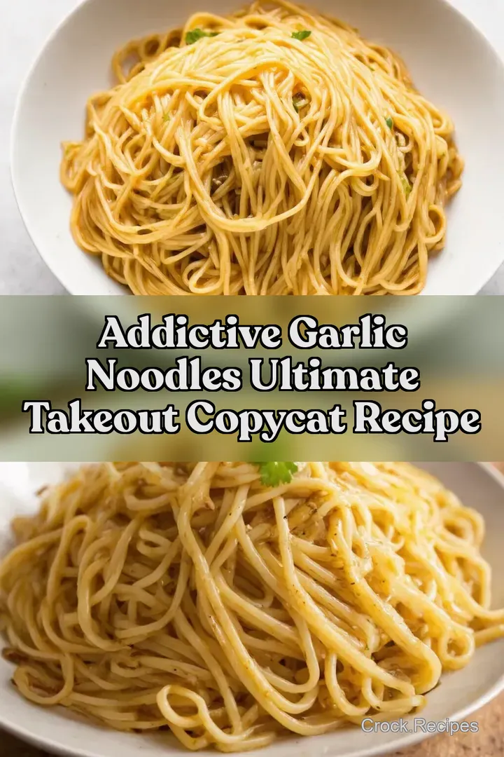 Addictive Garlic Noodles Ultimate Takeout Copycat Recipe