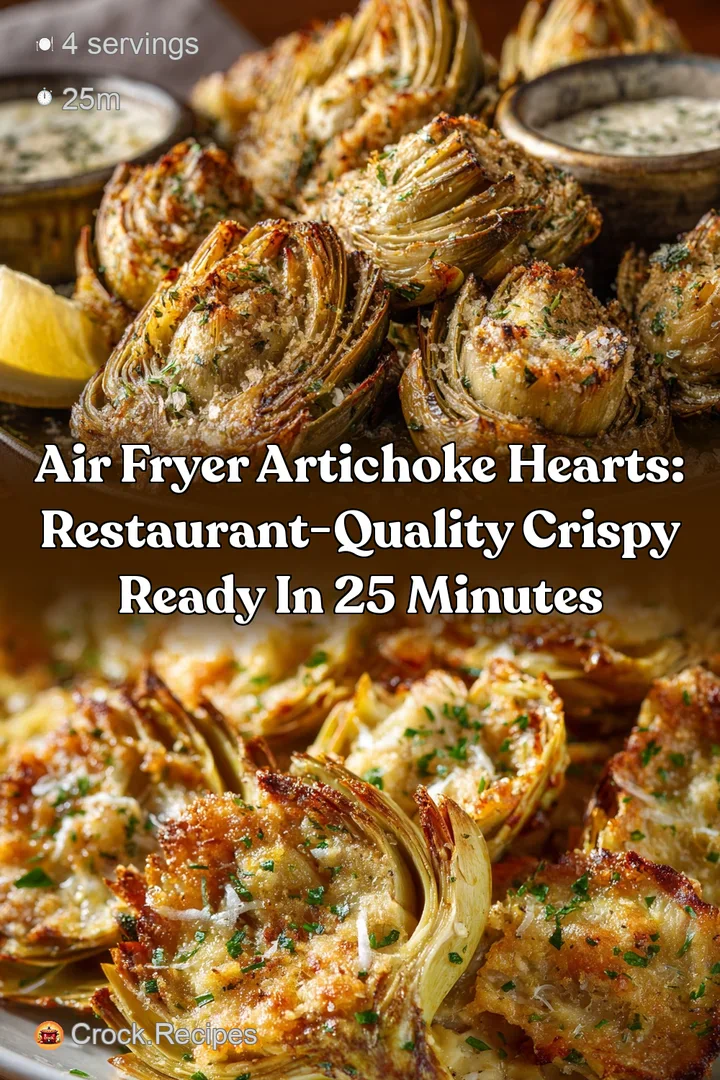 Air Fryer Artichoke Hearts: Restaurant-Quality Crispy Ready in 25 Minutes