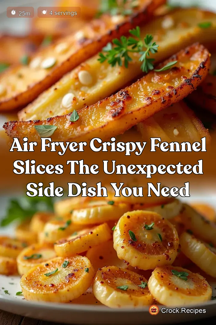 Air Fryer Crispy Fennel Slices The Unexpected Side Dish You Need