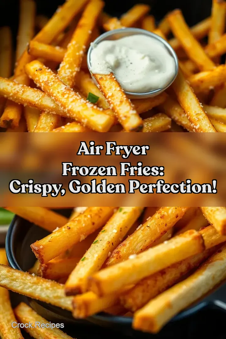 Air Fryer Frozen Fries: Crispy Golden Perfection!