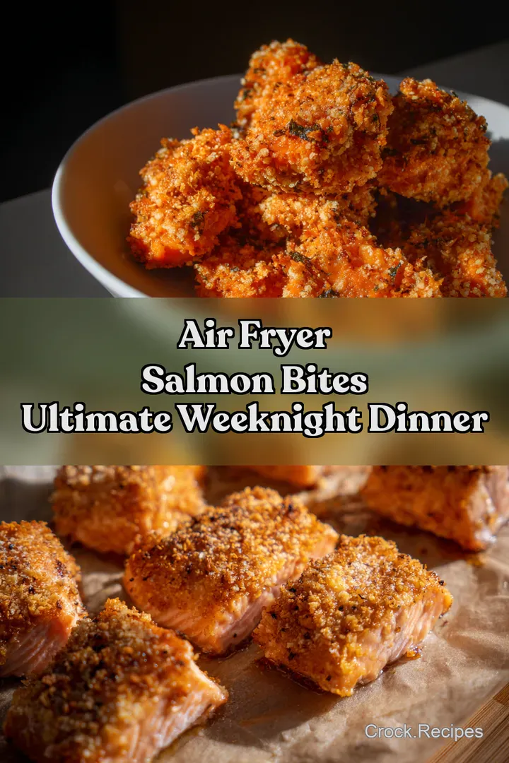 Air Fryer Salmon Bites Ultimate Weeknight Dinner