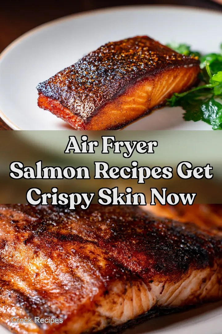 Air Fryer Salmon Recipes Get Crispy Skin Now : PIN FOR LATER Air Fryer Salmon Recipes Get Crispy Skin Now