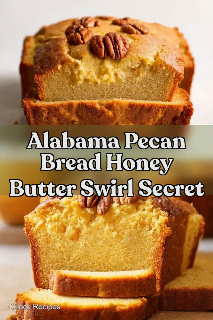 Alabama Pecan Bread Honey Butter Swirl Secret