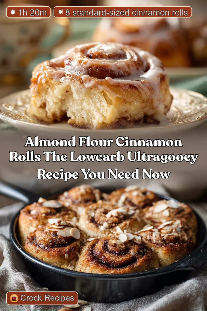 Almond Flour Cinnamon Rolls The LowCarb UltraGooey Recipe You Need Now