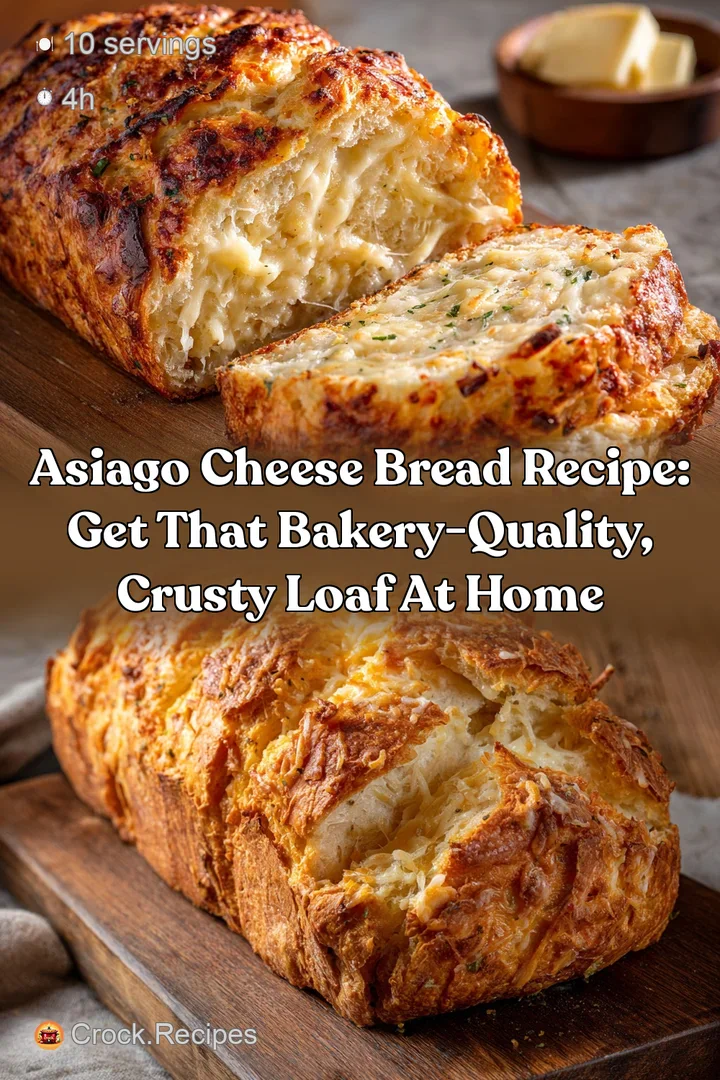 Asiago Cheese Bread Recipe: Get That Bakery-Quality Crusty Loaf at Home
