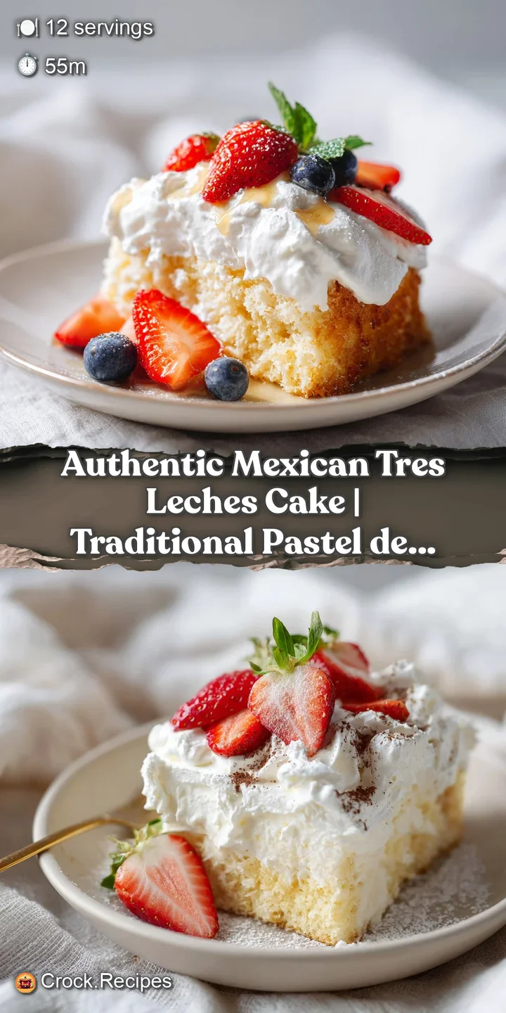 Close-up of moist Tres Leches cake layers soaked in creamy milk, with a dusting of cinnamon.