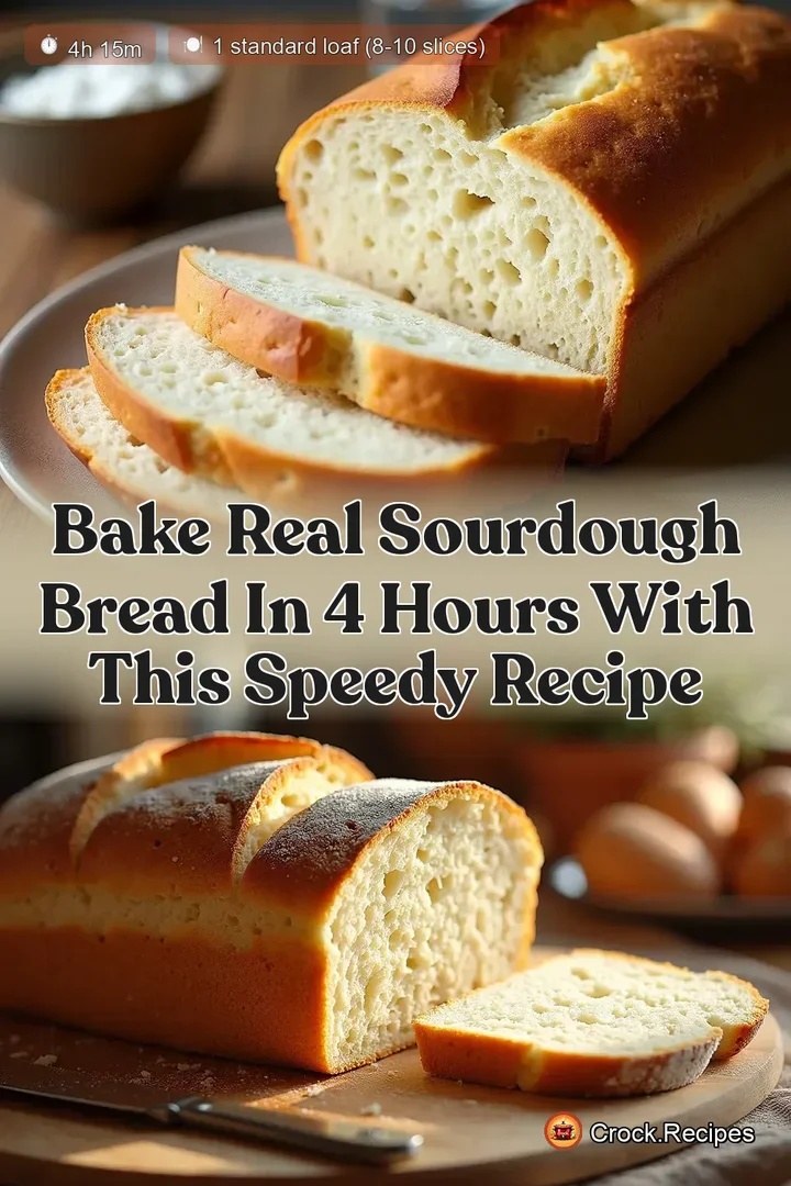 Bake Real Sourdough Bread in 4 Hours with This Speedy Recipe