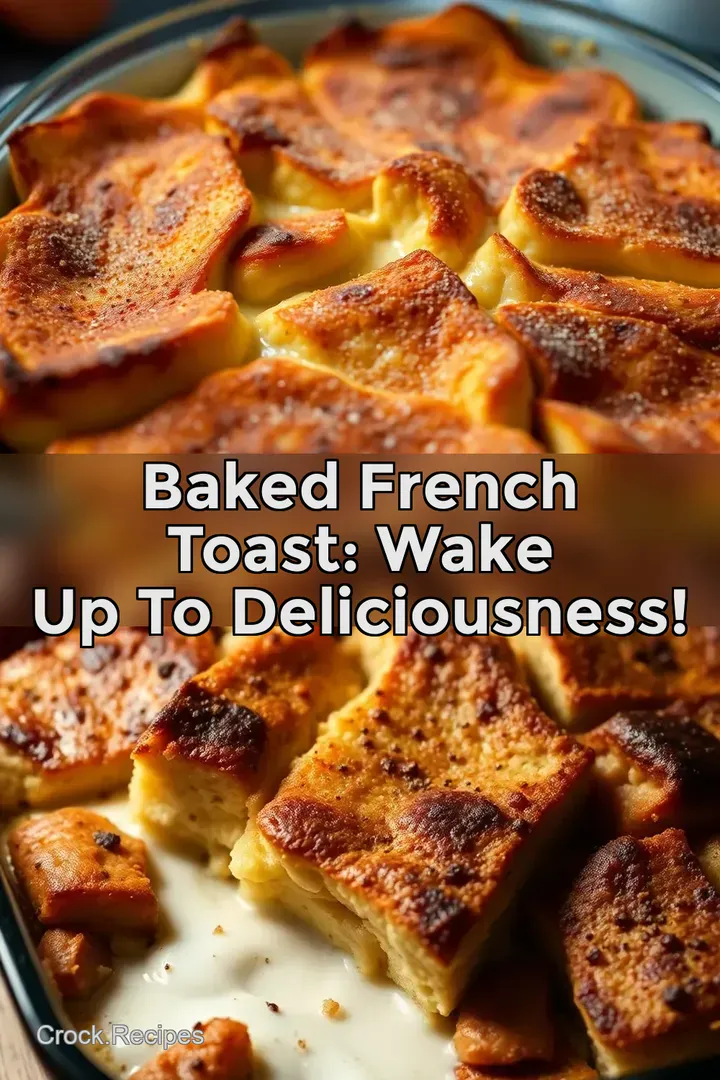 Baked French Toast: Wake Up to Deliciousness!