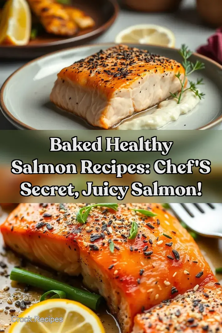 Baked Healthy Salmon Recipes: Chef s Secret Juicy Salmon!