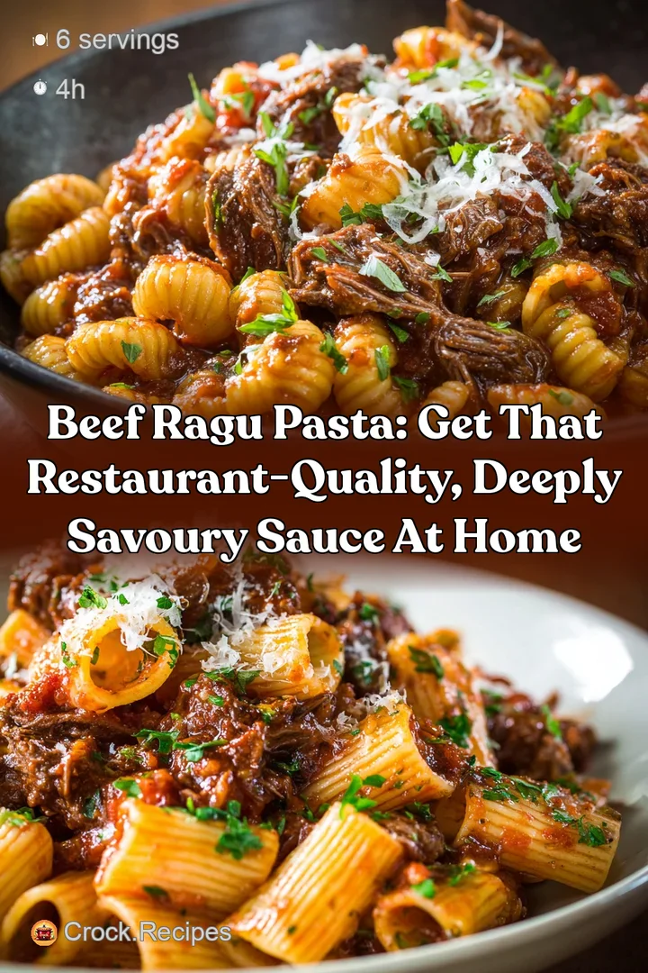 Beef Ragu Pasta: Get That Restaurant-Quality Deeply Savoury Sauce At Home