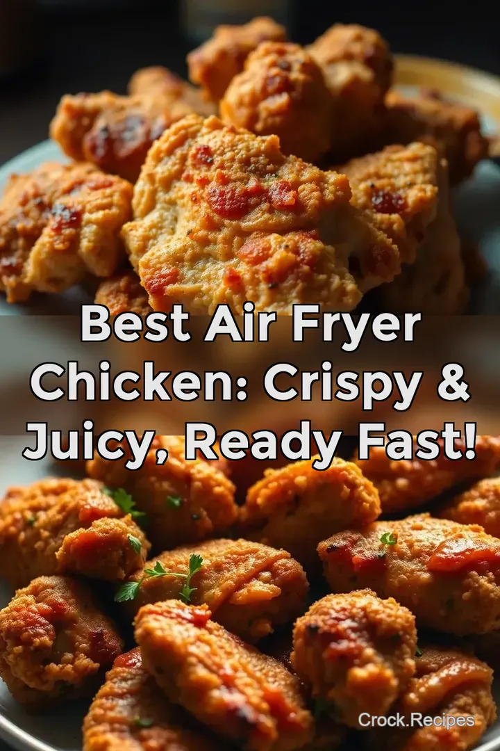 Best Air Fryer Chicken: Crispy & Juicy Ready Fast!