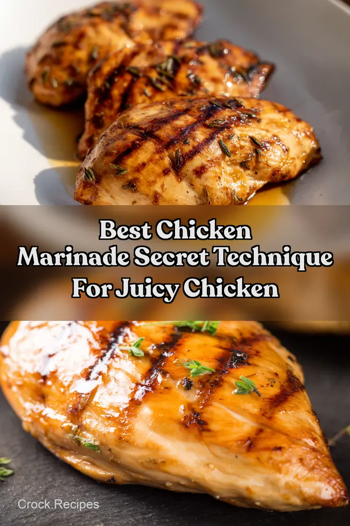 Best Chicken Marinade Secret Technique for Juicy Chicken
