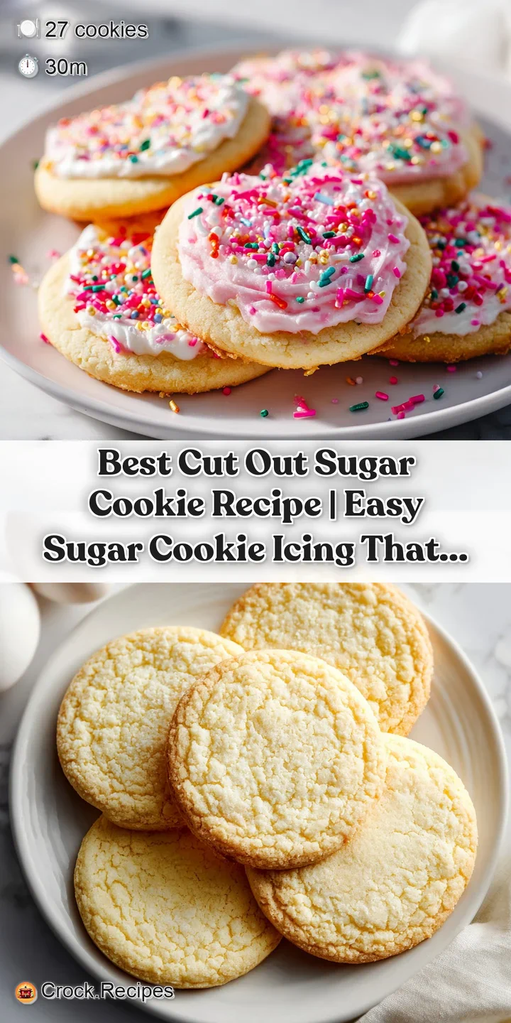 Crisp, buttery sugar cookies with intricate icing designs and a dusting of edible glitter, captured in sharp detail.