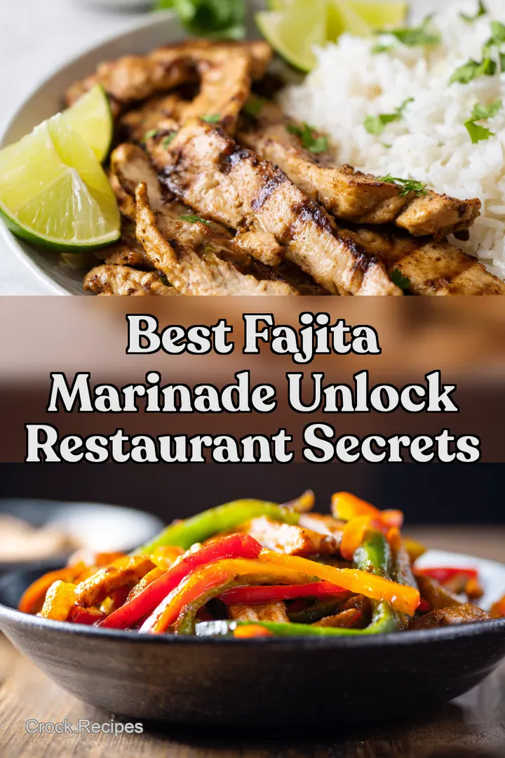 Best Fajita Marinade Unlock Restaurant Secrets
