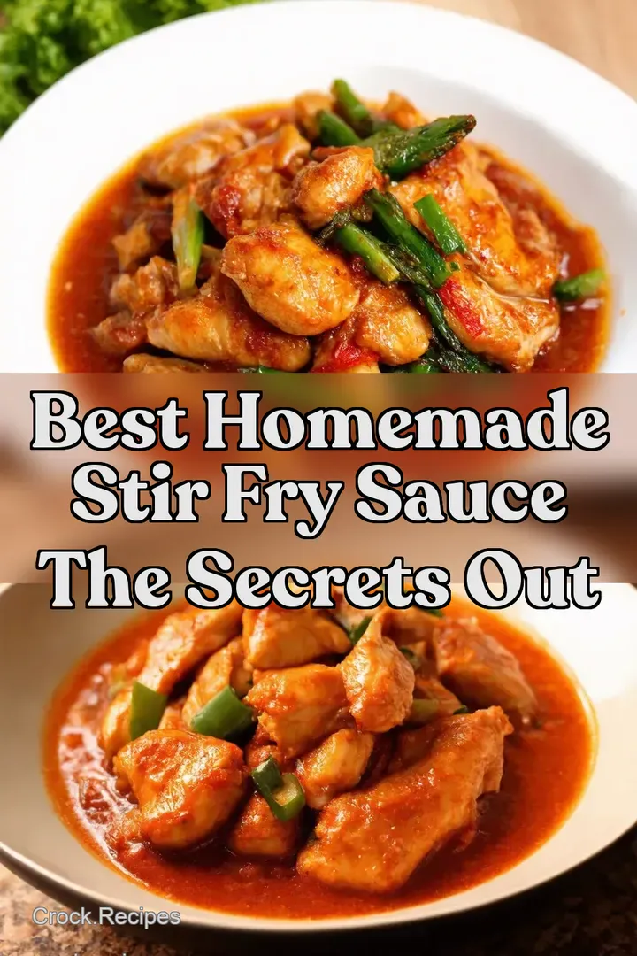 Best Homemade Stir Fry Sauce The Secrets Out