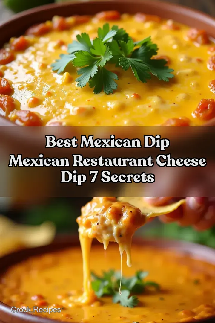 Best Mexican Dip Mexican Restaurant Cheese Dip 7 Secrets