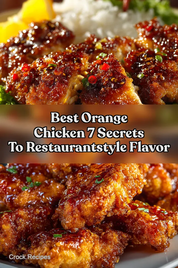 Best Orange Chicken 7 Secrets to RestaurantStyle Flavor