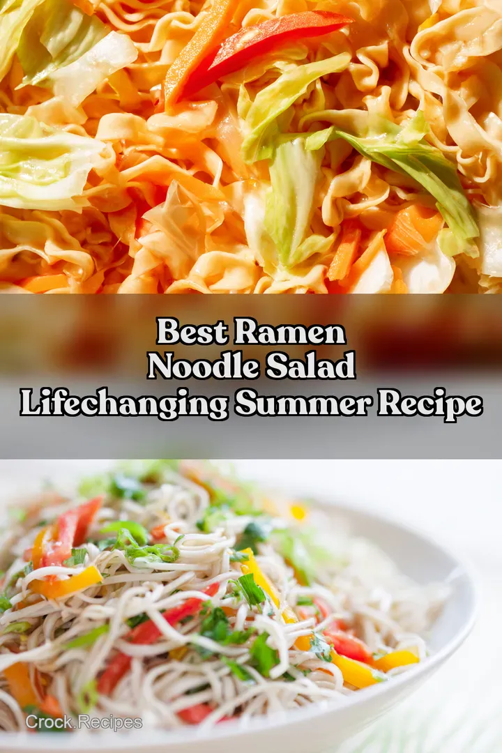 Best Ramen Noodle Salad LifeChanging Summer Recipe