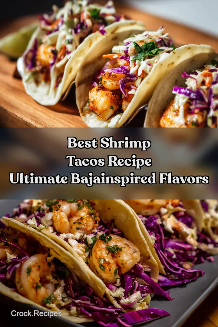 Best Shrimp Tacos Recipe Ultimate BajaInspired Flavors