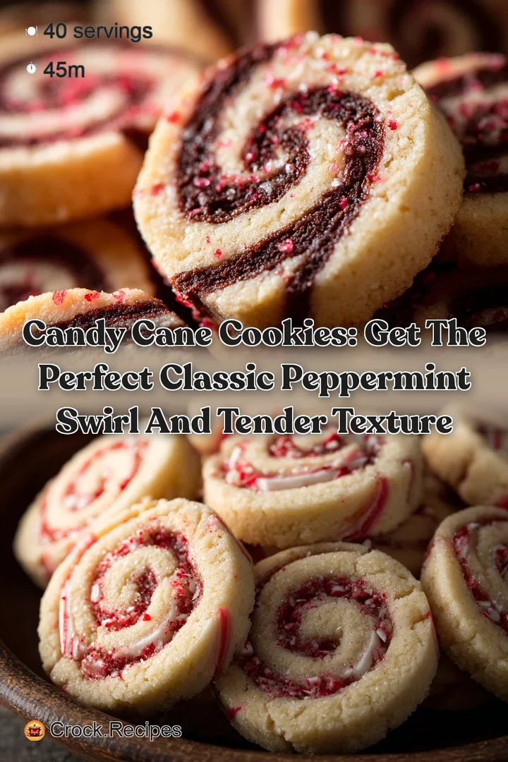 Candy Cane Cookies: Get the Perfect Classic Peppermint Swirl and Tender Texture