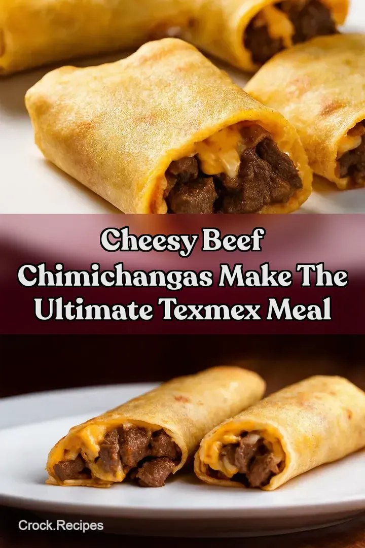 Cheesy Beef Chimichangas Make the Ultimate TexMex Meal