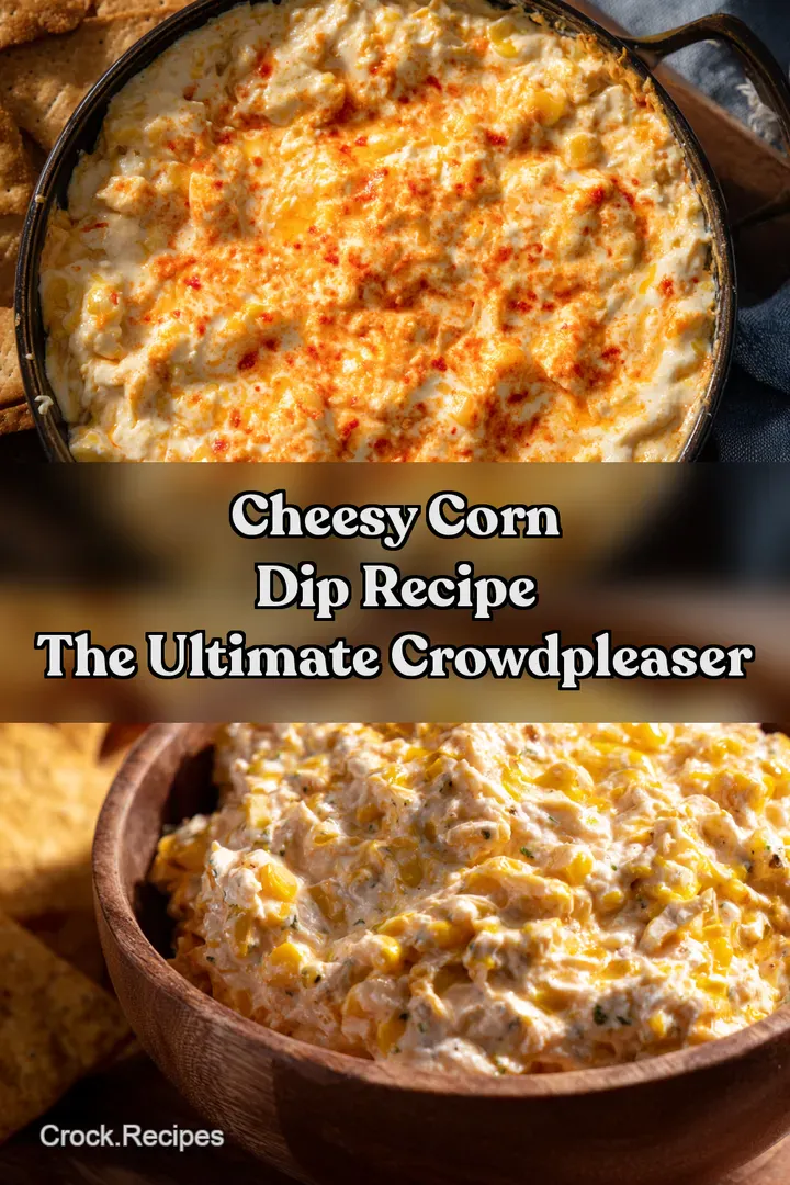 Cheesy Corn Dip Recipe The Ultimate CrowdPleaser