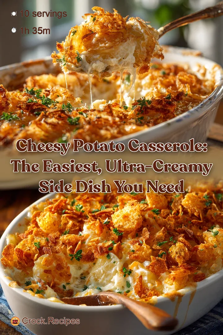 Cheesy Potato Casserole: The Easiest Ultra-Creamy Side Dish You Need