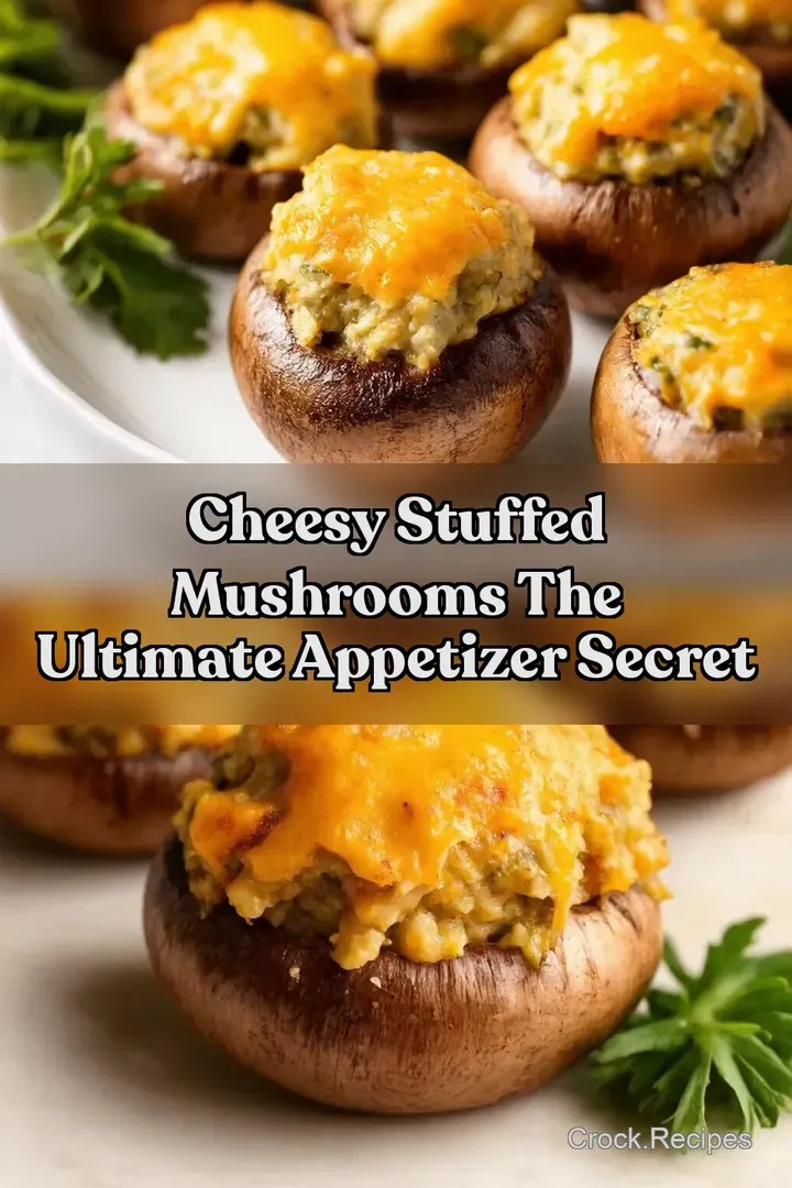 Cheesy Stuffed Mushrooms The Ultimate Appetizer Secret