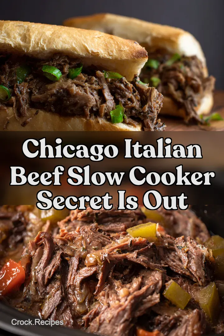 Chicago Italian Beef Slow Cooker Secret is OUT