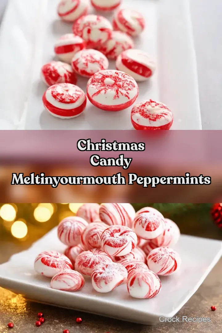 Christmas Candy MeltInYourMouth Peppermints