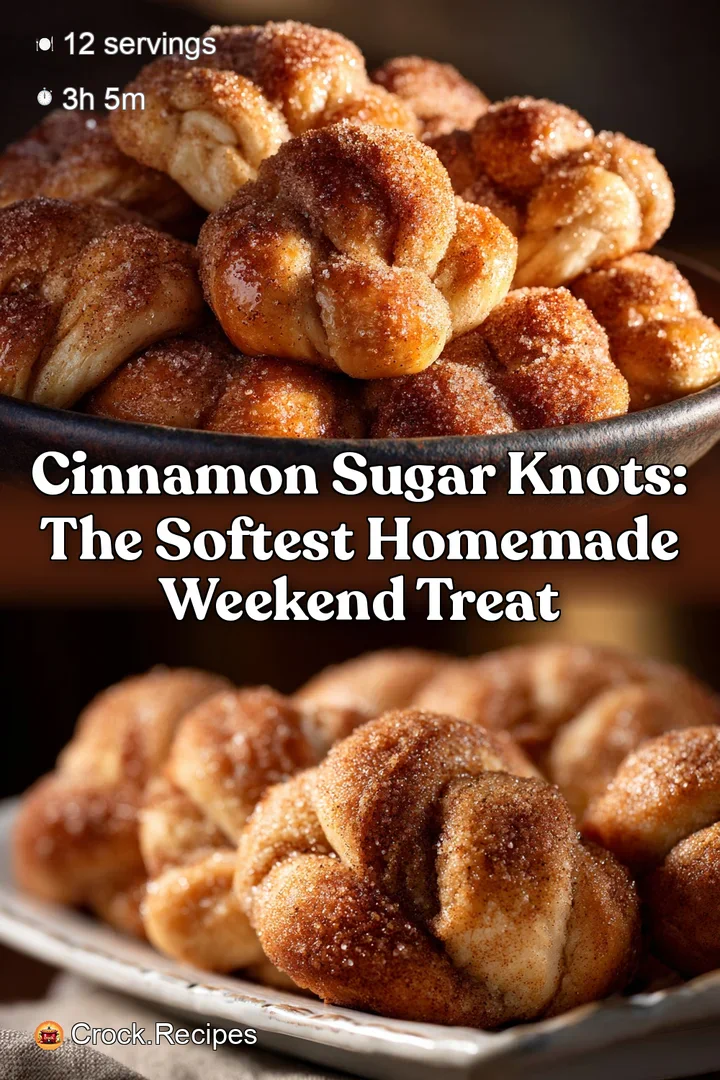 Cinnamon Sugar Knots: The Softest Homemade Weekend Treat