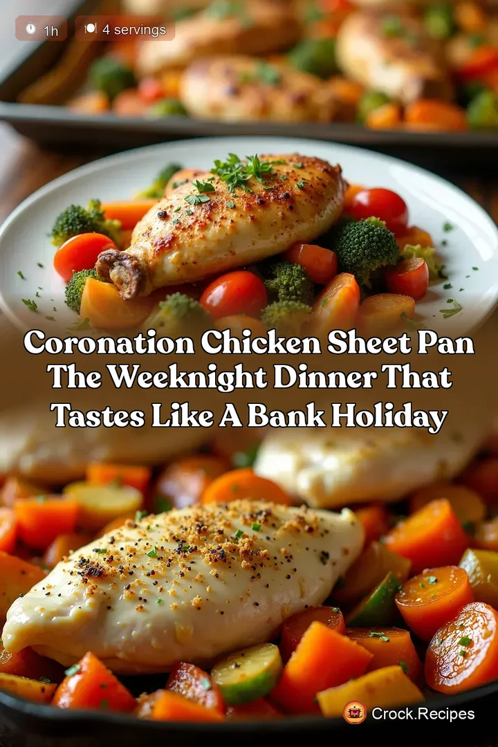 Coronation Chicken Sheet Pan The Weeknight Dinner That Tastes Like a Bank Holiday