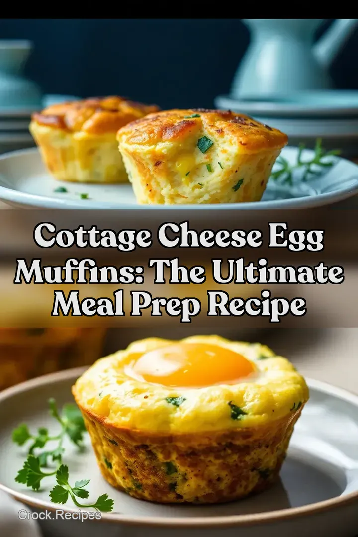 Cottage Cheese Egg Muffins: The Ultimate Meal Prep Recipe