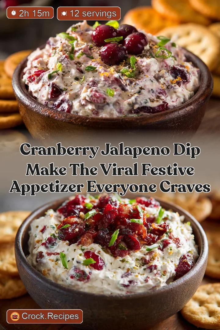 Cranberry Jalapeno Dip Make the Viral Festive Appetizer Everyone Craves