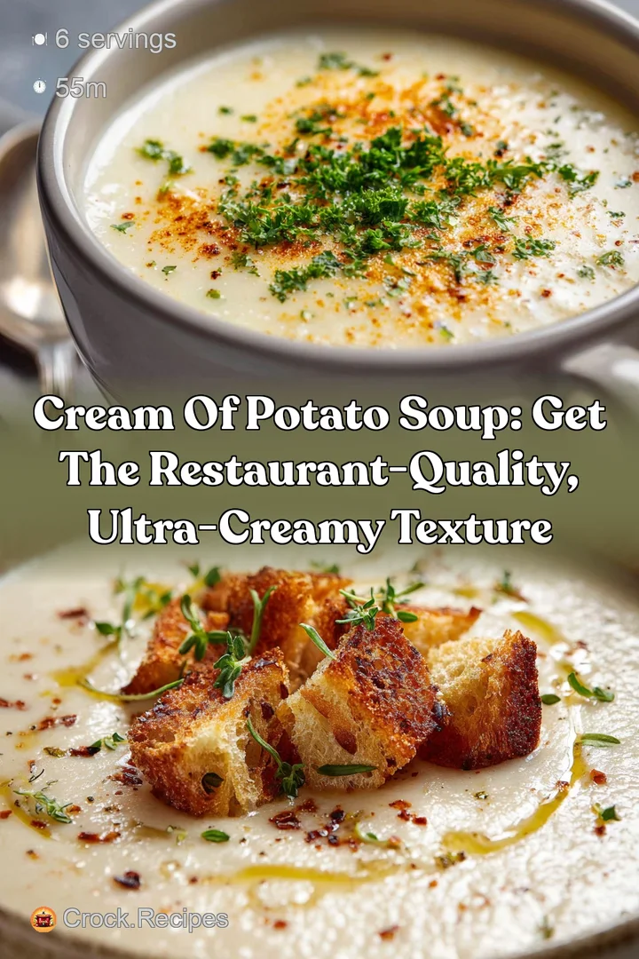 Cream of Potato Soup: Get the Restaurant-Quality Ultra-Creamy Texture