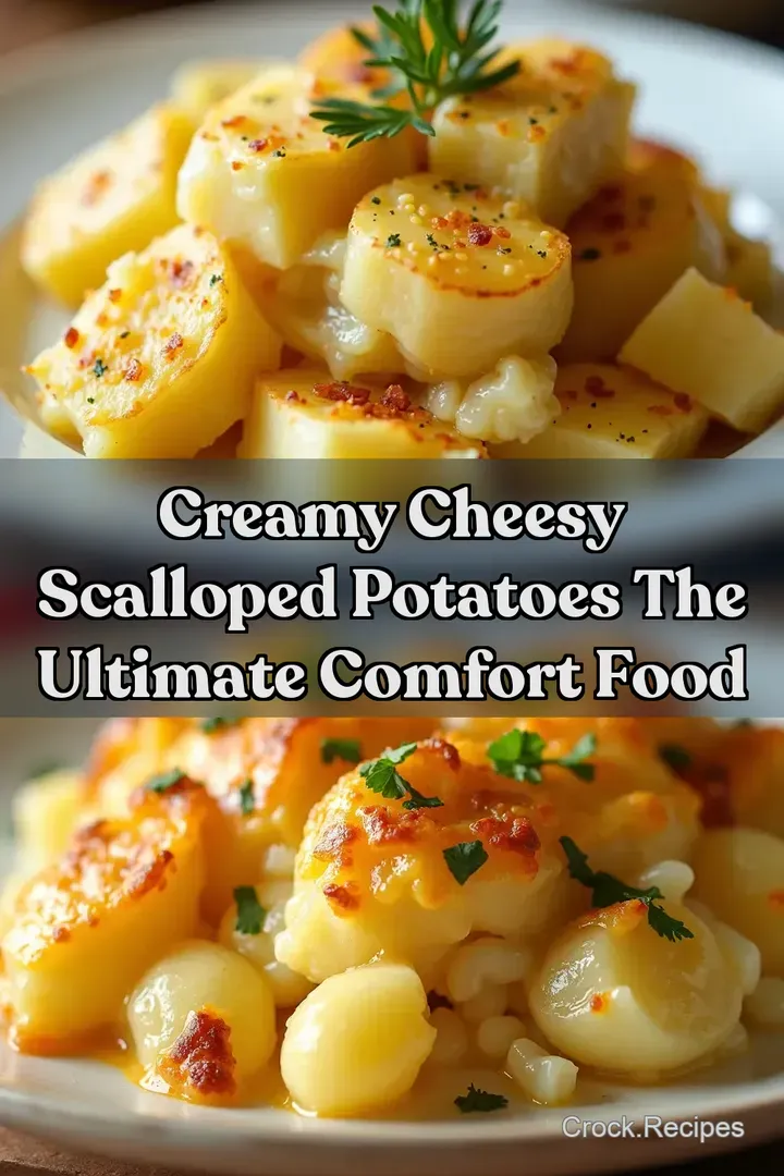 Creamy Cheesy Scalloped Potatoes The ULTIMATE Comfort Food