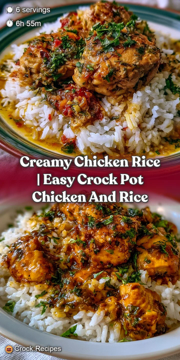 Extreme close-up of glistening, tender chicken pieces enveloped in a thick, creamy sauce with fluffy white rice grains.