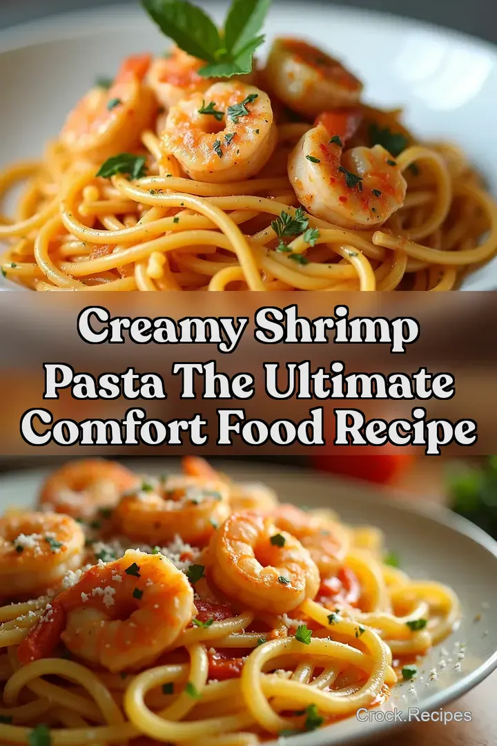 Creamy Shrimp Pasta The Ultimate Comfort Food Recipe