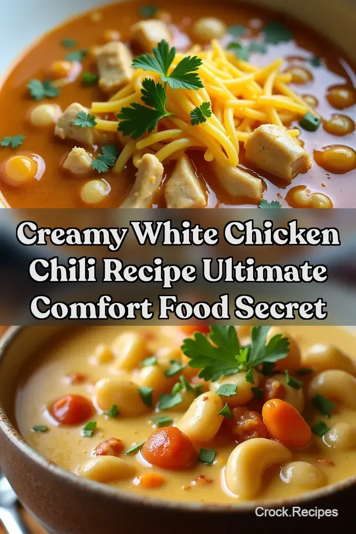 Creamy White Chicken Chili Recipe Ultimate Comfort Food Secret