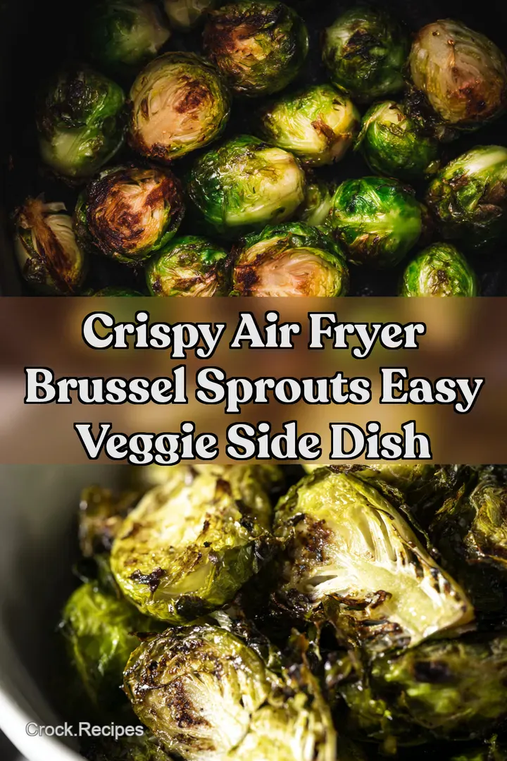 Crispy Air Fryer Brussel Sprouts Easy Veggie Side Dish