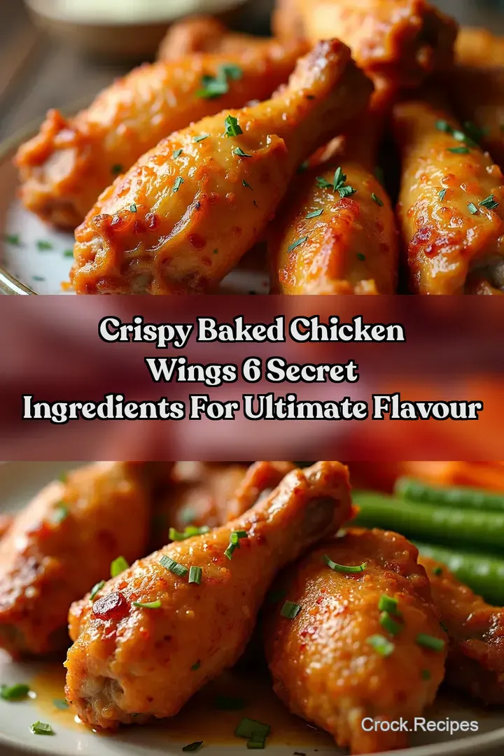 Crispy Baked Chicken Wings 6 Secret Ingredients For Ultimate Flavour