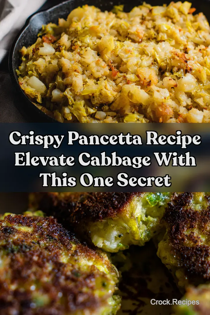 Crispy Pancetta Recipe Elevate Cabbage with This One Secret