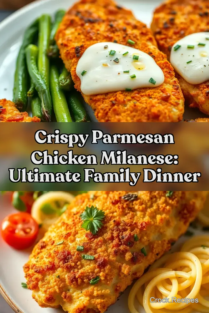 Crispy Parmesan Chicken Milanese: Ultimate Family Dinner
