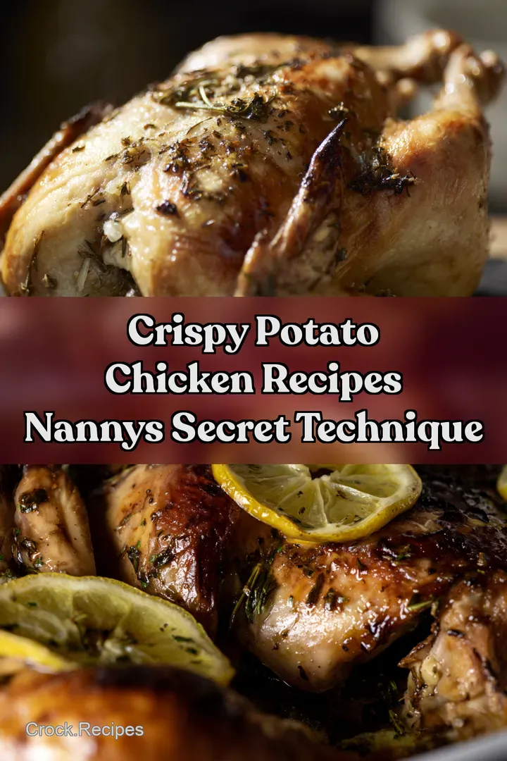 Crispy Potato chicken recipes Nannys Secret Technique
