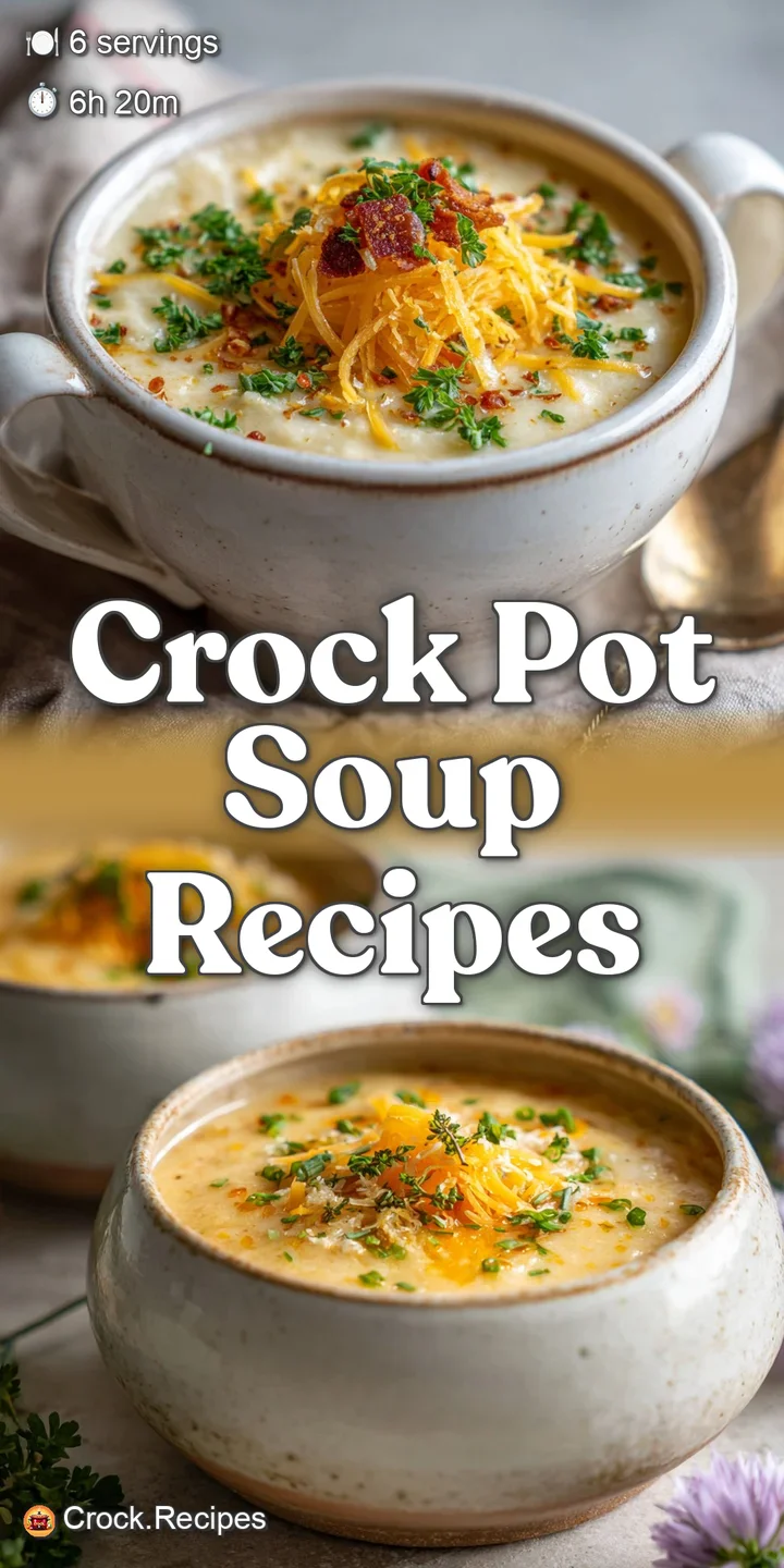 Close-up of cheesy potato soup with crispy bacon, showcasing its rich texture and enticing steam, promising a comforting b...